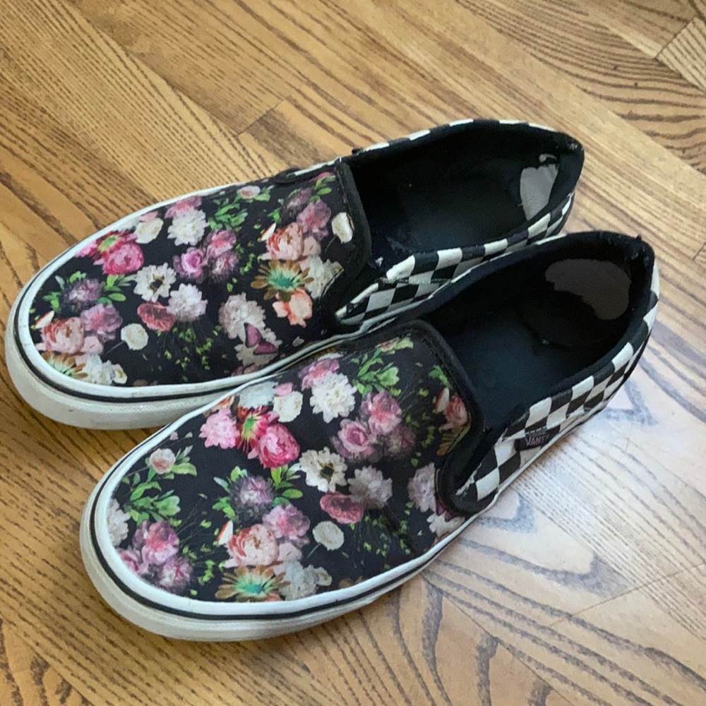 Floral Vans